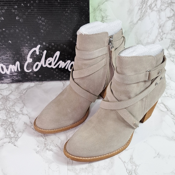 Sam Edelman Merton Booties in Color Putty Size 7.5 - Picture 9 of 13